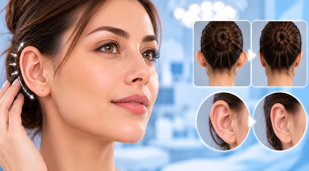 Kepçe Kulak Estetiği (Otoplasti)